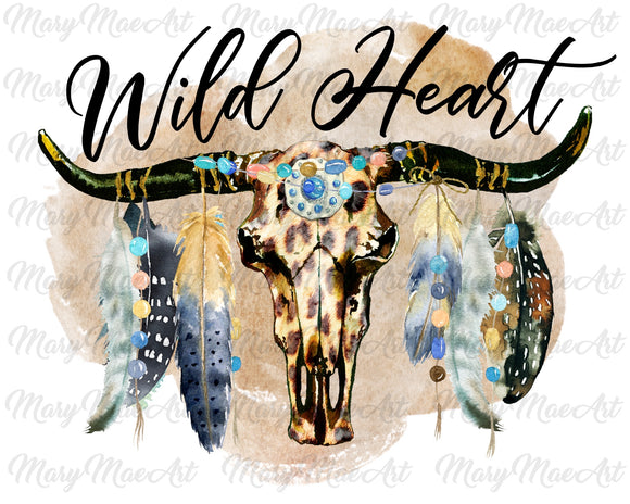 Wild heart- Sublimation Transfer